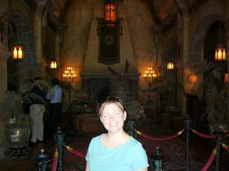Annie at Tower of Terror.JPG